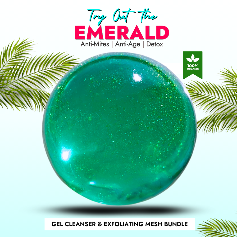 Wormwood Emerald Anti-Mite Face Cleanser – Deep Cleansing & Hydrating