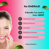 Wormwood Emerald Anti-Mite Face Cleanser – Deep Cleansing & Hydrating