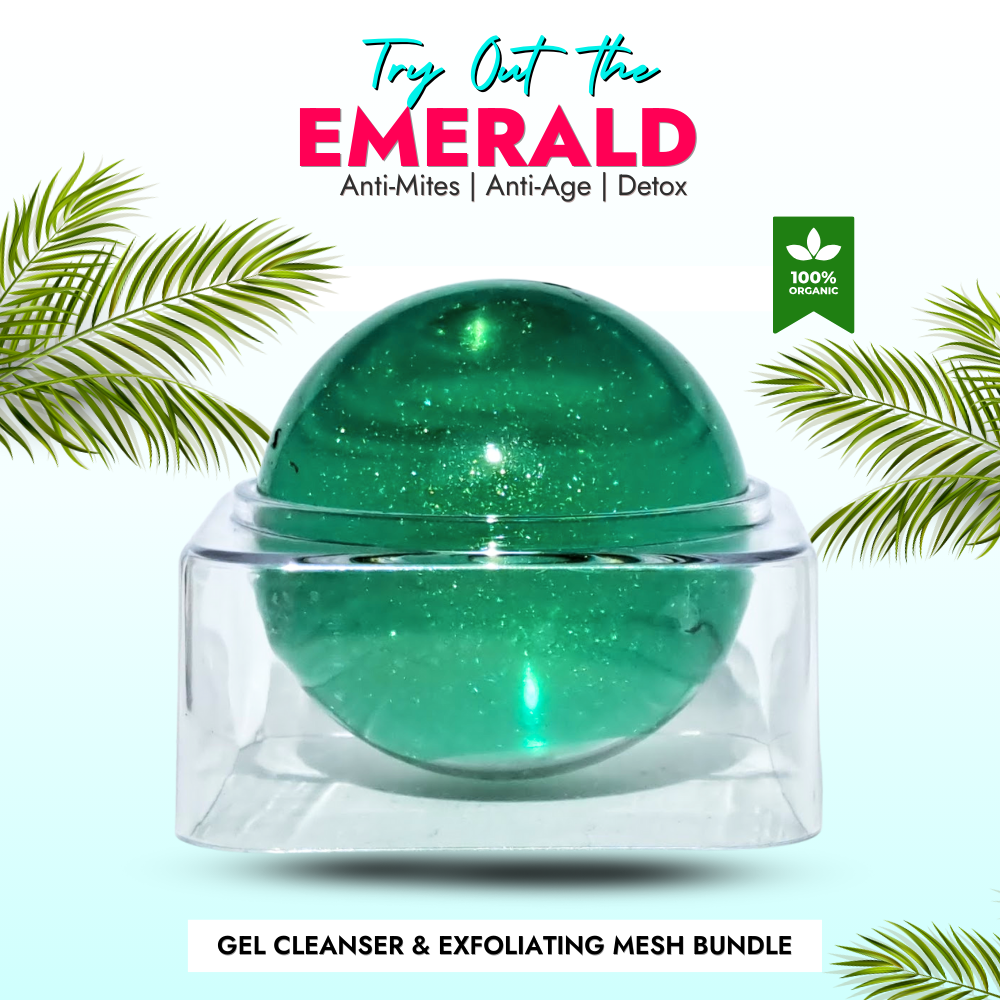 Wormwood Emerald Anti-Mite Face Cleanser – Deep Cleansing & Hydrating
