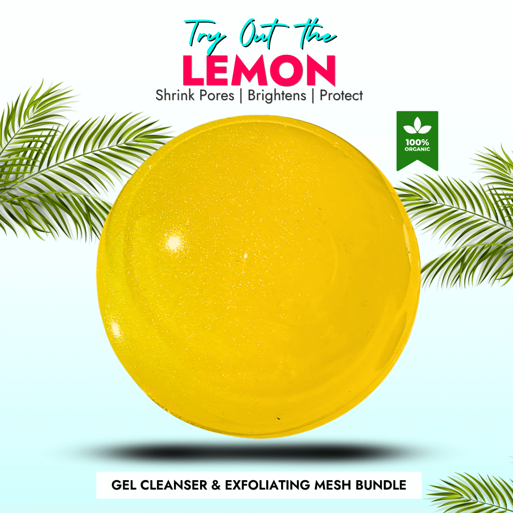 Lemon Topaz Korean Face Wash – Vitamin C Brightening Soap