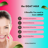 Collagen Pearl Face Wash with Goat Milk & Tamarind for sensitive skin, elasticity, and a radiant glow.
