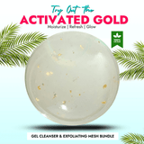 Discover the our luxurious jelly-textured soap infused w/ activated gold, glycerin and Korea red betaine for a deep cleanse, oil balance & anti-aging benefits.