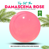 Rose-Infused Face Cleanser with Glycerin and Hyaluronic Acid Hydrating, Brightening, and Soothing Formula for Soft, Glowing Skin