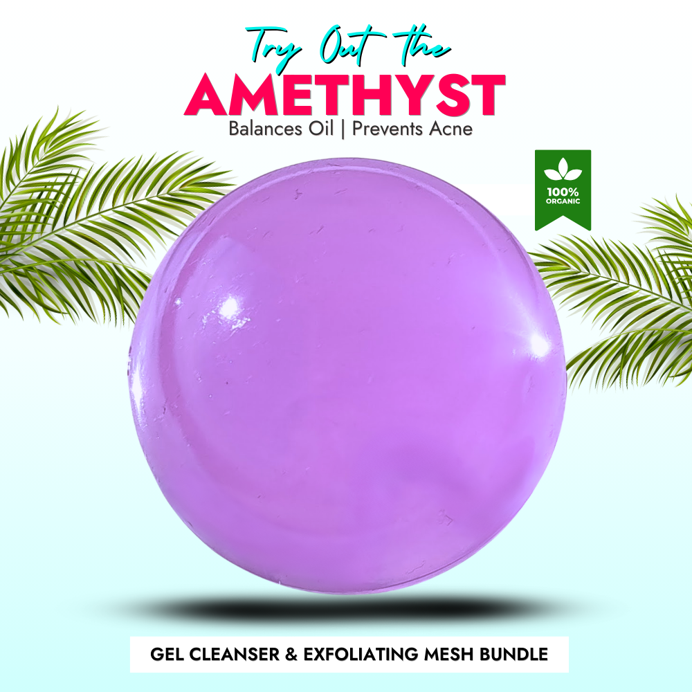 Amethyst Obsession – Deep Cleansing, Oil Balance & Skin Rejuvenation with Jacaranda, Collagen, Retinol & Unisex Pheromones.