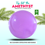 Amethyst Obsession – Deep Cleansing, Oil Balance & Skin Rejuvenation with Jacaranda, Collagen, Retinol & Unisex Pheromones.
