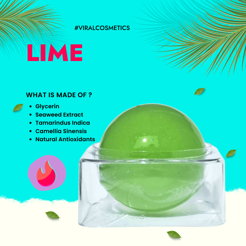 Lime Korean Face Wash Soap with Kojic Acid & Jojoba Oil for deep cleansing, pore tightening, and radiant skin.