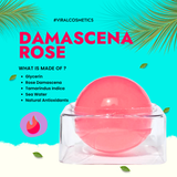 Rose-Infused Face Cleanser with Glycerin and Hyaluronic Acid Hydrating, Brightening, and Soothing Formula for Soft, Glowing Skin