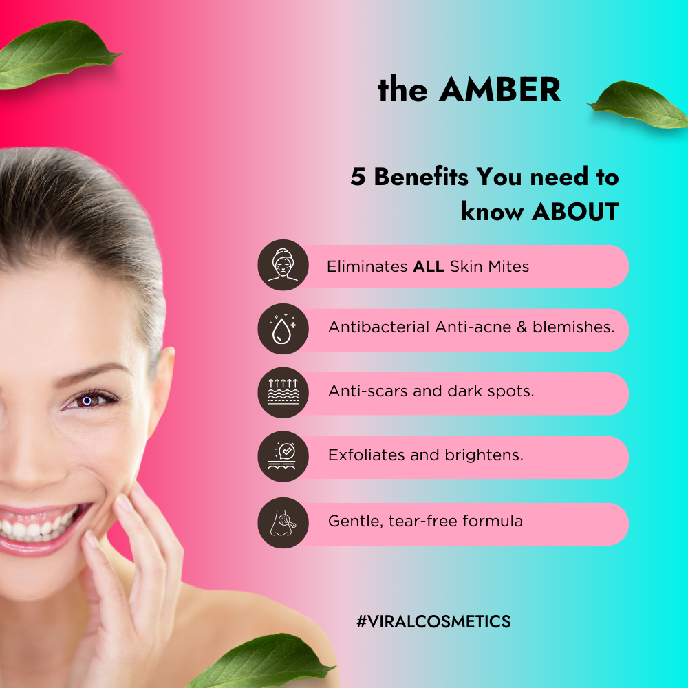Sulfur Amber – Natural Korean Jelly Cleanser Ball for Deep Cleansing, Acne & Mite Removal, Hydration Balance, and Oil Control | Tear-Free & Gentle for All Skin Types