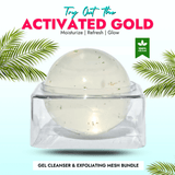 Discover the our luxurious jelly-textured soap infused w/ activated gold, glycerin and Korea red betaine for a deep cleanse, oil balance & anti-aging benefits.